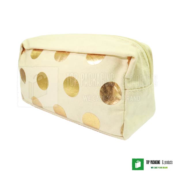 Canvas Cosmetic Bag Pencil Case